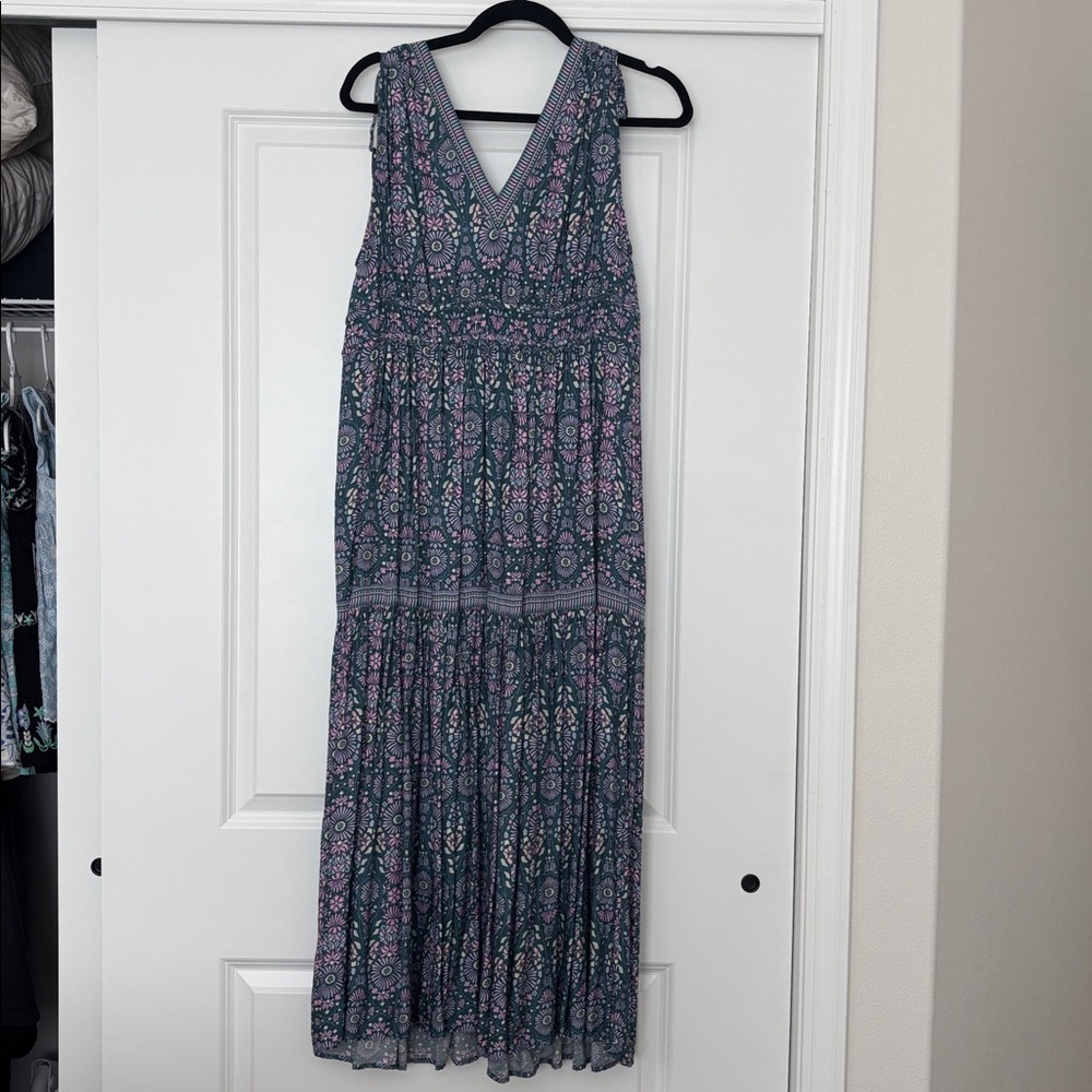 Joie Blue and Pink Patterned Dress